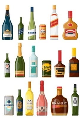 Mobile Alcohol Catering & Non-Alcoholic Liquor Menu