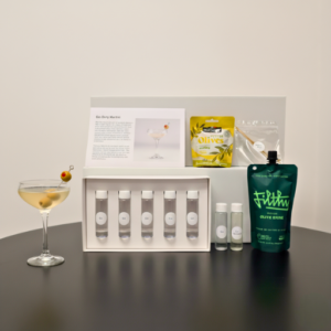 Dirty Martini Cocktail Kit With Gin