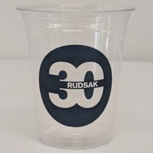 12 Oz Customizable Plastic Cups With Logo / Design - 50 Pack