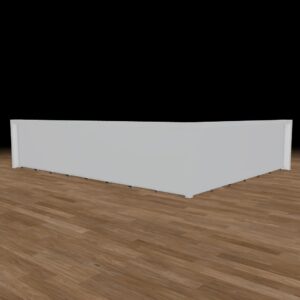 16 Ft x 12 Ft L-Shape Bar Rental