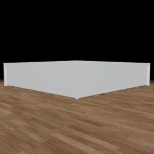 16 Ft x 16 Ft L-Shape Bar Rental