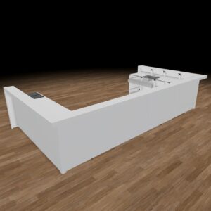 16 Ft x 8 Ft x 8 Ft C-Shape Bar Rental