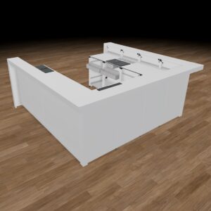 8 Ft x 8 Ft x 8 Ft C-Shape Bar Rental