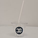 Custom Plastic Cups With Lid Straw