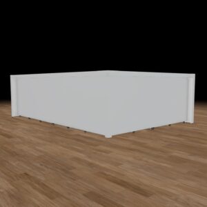 12 Ft x 8 Ft L-Shape Bar Rental