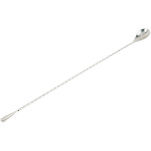 Barspoon For Cocktails WIth A Long Spiral Handle
