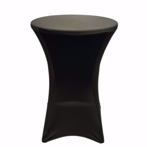 Black Cocktail Table Rental / High Top Table Rental