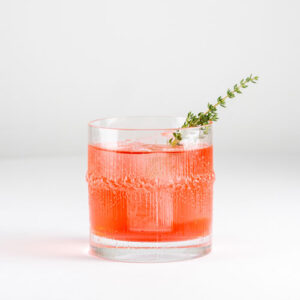Blood Orange Italian Soda Mocktail / Non-Alcoholic Cocktail