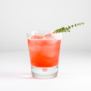 Blood Orange Margarita Mocktail / Non-Alcoholic Cocktail