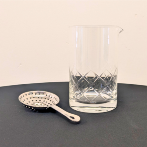 Cocktail Mixing Glass Set With Strainer