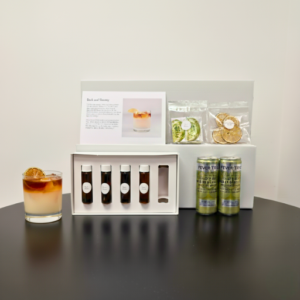 Dark And Stormy Cocktail Kit Gift Set Box
