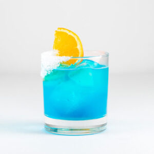 Disco Stu’s Blue Margarita Mocktail