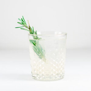 Elderflower Rosemary Mocktail