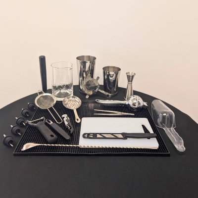 Full Bar Set - 180drinks Full Bar Set That Is Complete With All Cocktail Bartender Tools