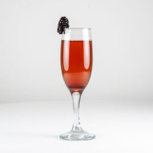 Kir Royale Mocktail / Non-Alcoholic Cocktail