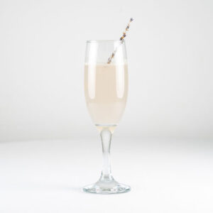 Lavender Bellini Mocktail