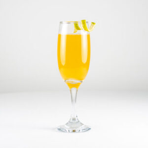 Mango Bellini Mocktail / Non-Alcoholic Cocktail