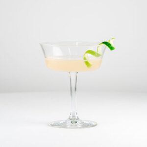 Peach Martini Mocktail / Non-Alcoholic Cocktail