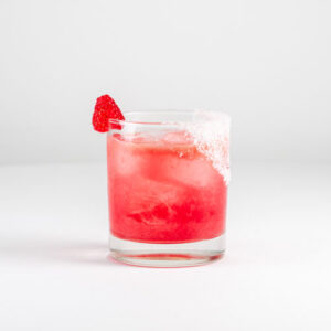 Raspberry Margarita Mocktail / Non-Alcoholic Cocktail