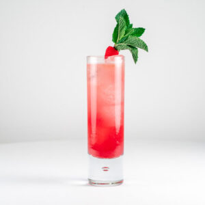 Raspberry Mojito Mocktail / Non-Alcoholic Cocktail