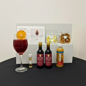 Red Wine Sangria Cocktail Kit Gift Set Box