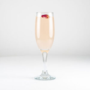 Rose Bellini Mocktail / Non-Alcoholic Cocktail