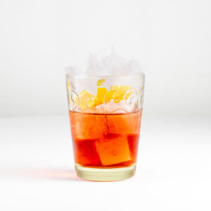 Smoked Negroni Non-Alcoholic Cocktail