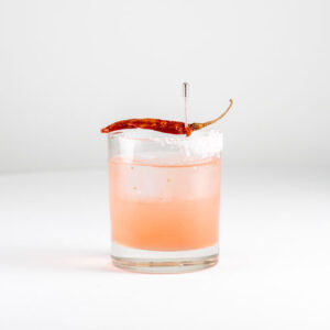 Spicy Watermelon Margarita Mocktail / Non-Alcoholic Cocktail
