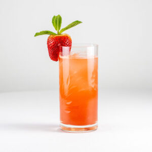 Strawberry Mint Mojito Mocktail / Non-Alcoholic Cocktail