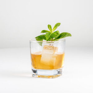 Whiskey Smash Non-Alcoholic Cocktail