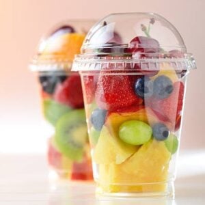 Fruit Salad Cup Delivery - 25 PC