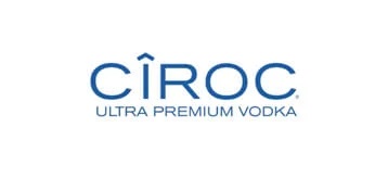CIROC Ultra Premium Vodka logo on white background.