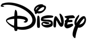 Disney wordmark logo in black script